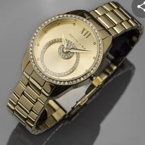 🤎 ARAGON ROSE GOLD WATCH W/ SWAROVSKI CRYSTALS 🤎